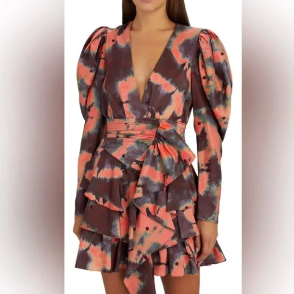 Ulla Johnson Semira Puff Sleeve Mini Dress